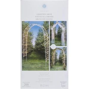8 Ft (2.4m) Lighted Arch by Victoria Lynn Wedding